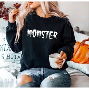Momster Sweatshirt | Mom Fall Sweatshirt